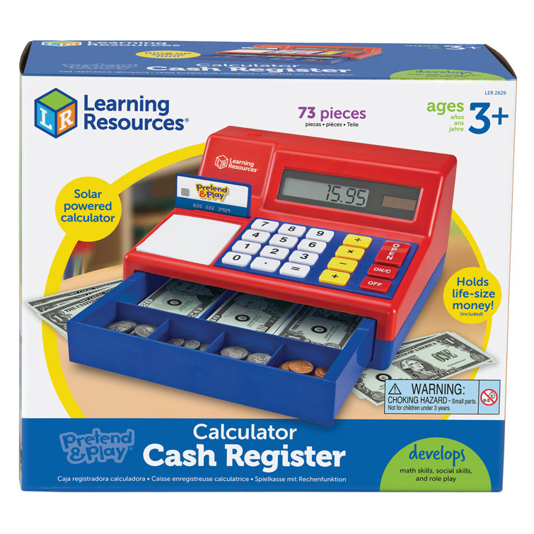 Learning Resources Pretend & Play Calculator Cash Register & Reviews